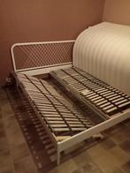 Wit net metalen bed van Ikea., Ophalen, Zo goed als nieuw, Wit, 200 cm