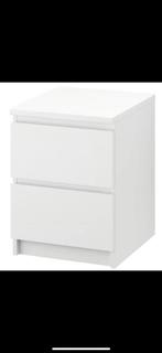 2 Malm ladekasten ikea NIEUW in doos, Huis en Inrichting, Kasten | Ladekasten, Ophalen, Minder dan 50 cm, 1 of 2 laden, Nieuw