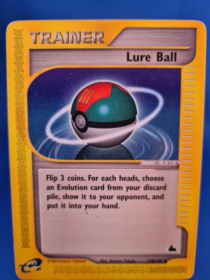 Lure Ball 128/144 - Skyridge, Hobby en Vrije tijd, Verzamelkaartspellen | Pokémon, Gebruikt, Verzenden