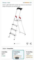 Escabeau 4 marches double, Ophalen, Zo goed als nieuw