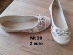 Schoenen 38/39, Ophalen, Beige, Ballerina's