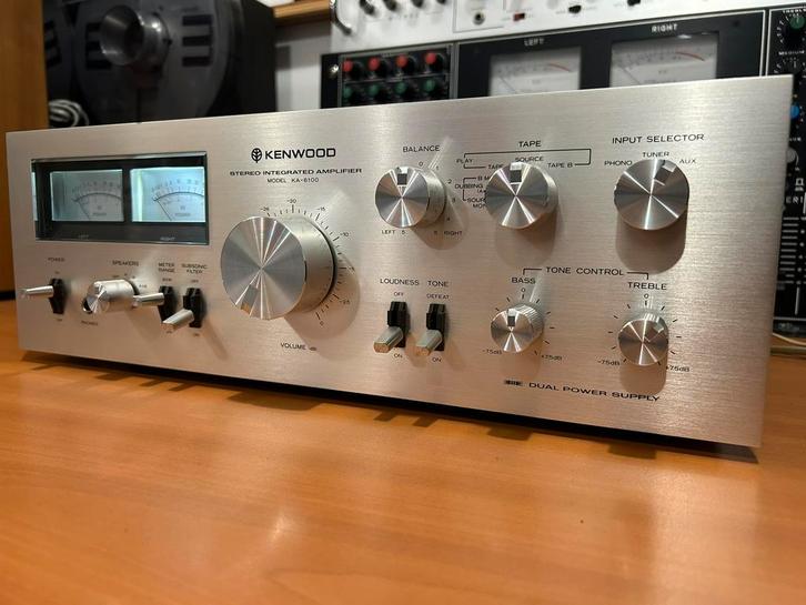 Splendide Kenwood KA–6100., TV, Hi-fi & Vidéo, Amplificateurs & Ampli-syntoniseurs, Comme neuf, Stéréo, Enlèvement ou Envoi