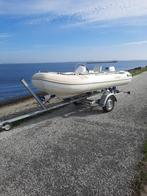 Suzumar 350 + honda 10pk op afstandsbediening + trailer, Sports nautiques & Bateaux, Comme neuf, 3 à 6 mètres, Moins de 70 ch