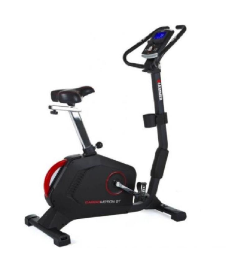 Hammer Cardio Motion BT Ergometer | Hometrainer | Upright Bi, Sport en Fitness, Fitnessmaterialen, Nieuw, Armen, Benen, Borst