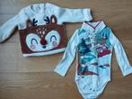 Lot DPAM Body Noël et Pull Renne 18 mois, Enlèvement, Comme neuf, Du pareil au meme, Garçon ou Fille