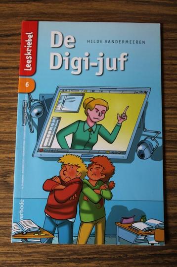 Leeskriebel De digi-juf - Hilde Vandermeeren AVI 7, Enlèvement ou Envoi, Fiction général, Hilde Vandermeeren, Utilisé