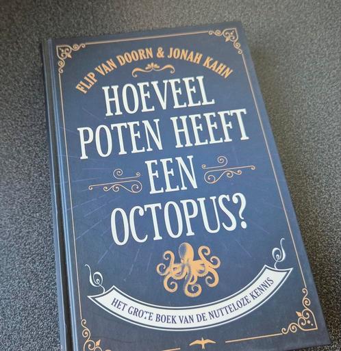 Jonah Kahn - Hoeveel poten heeft een octopus, Boeken, Overige Boeken, Gelezen, Ophalen of Verzenden