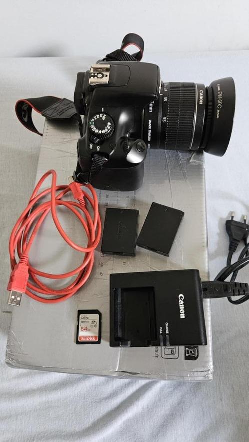Canon EOS 1100D + tas + accessoires, Audio, Tv en Foto, Fotocamera's Digitaal, Gebruikt, Spiegelreflex, Canon, Ophalen of Verzenden