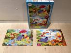 puzzel Winnie the Pooh 2 x 60 stukjes, Comme neuf, Plus de 50 pièces, Enlèvement