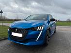 Peugeot 208 GT line blauw, Auto's, USB, Blauw, Leder en Stof, 5 deurs