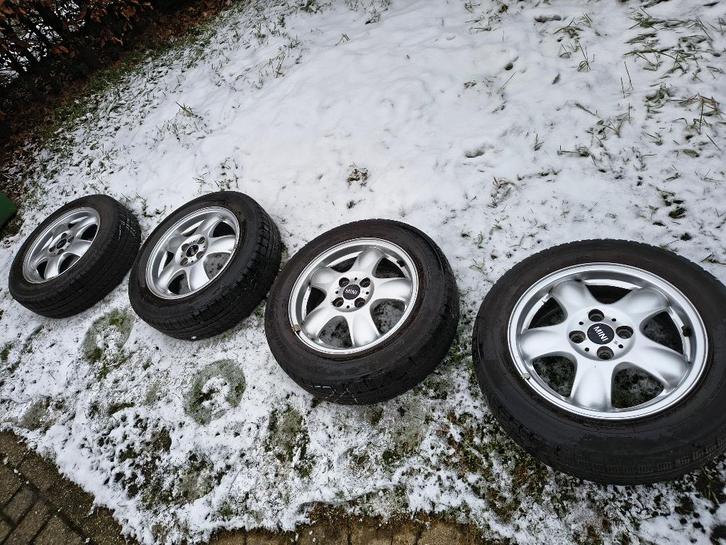 Velgen Mini Clubman 2008, Auto-onderdelen, Banden en Velgen, Velg(en), Winterbanden, 15 inch, 175 mm, Personenwagen, Gebruikt