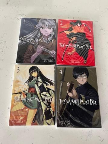 The Valiant Must Fall 1-4 Engelse Manga beschikbaar voor biedingen