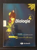 Biologie 4eme - de boeck, Livres, Livres d'étude & Cours, Utilisé