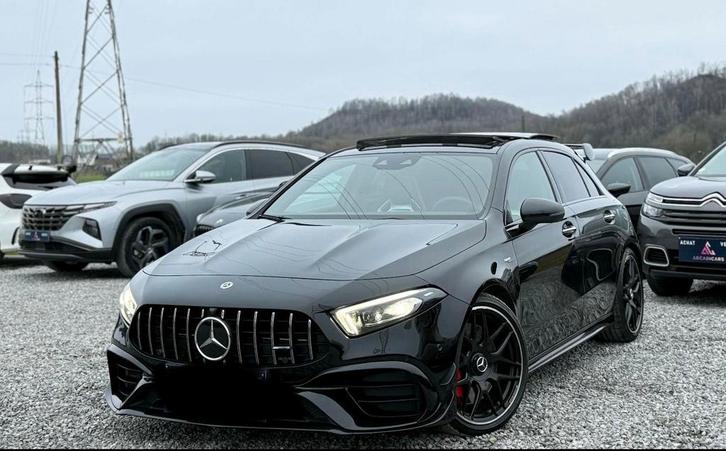 Mercedes A45s AMG FUL FUL OPTION, Auto's, Mercedes-Benz, Particulier, A-Klasse, Benzine, Euro 6, 5 deurs, Automaat, Leder en Alcantara