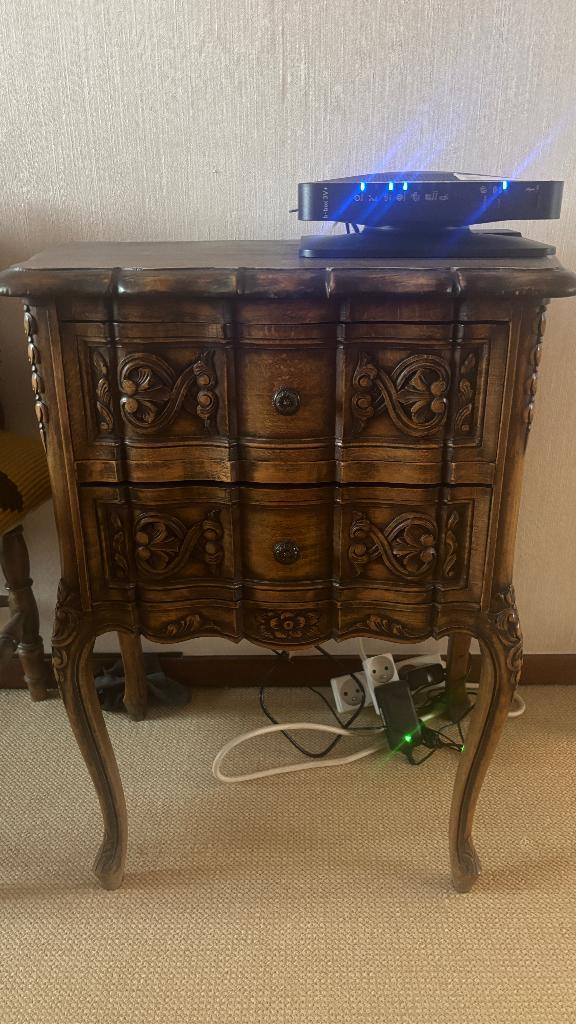 Joli petit meuble téléphonique, Antiquités & Art, Antiquités | Meubles | Armoires, Enlèvement