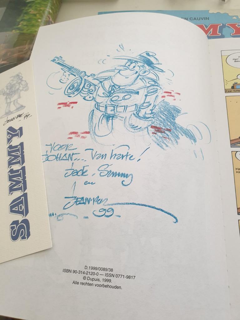 R. Cauvin & Jean-Pol : SAMMY 35- Lijfwachten op de dansvloer, R. Cauvin; Jean-Pol, Eén stripboek, Ophalen of Verzenden, Zo goed als nieuw