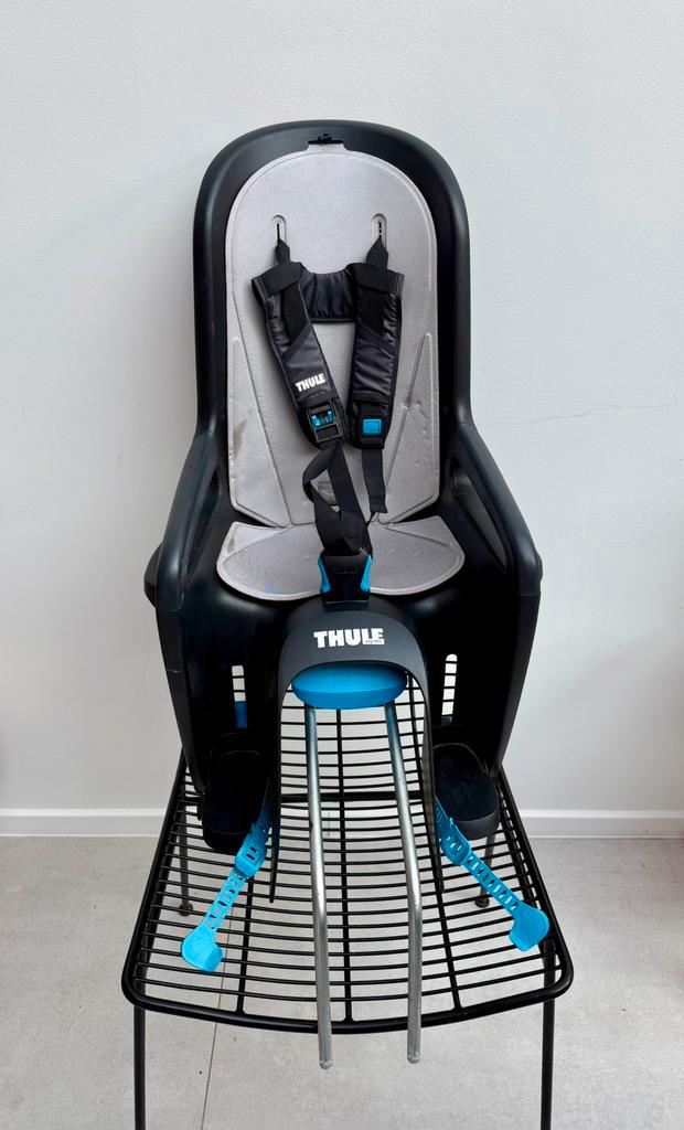 Thule ridealong - fietsstoeltje achteraan, Vélos & Vélomoteurs, Accessoires vélo | Sièges de vélo, Comme neuf, Siège arrière, Enlèvement