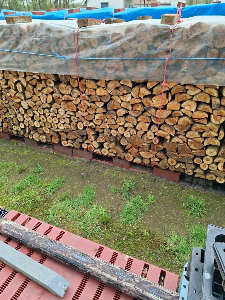 5,5 cube vogelkers en beetje essen hout, Tuin en Terras, Brandhout, Ophalen