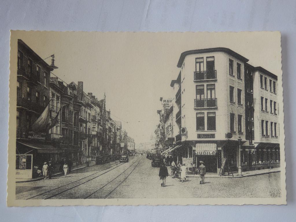 postkaart Blankenberge de smet de Naeyerlaan, Verzamelen, Verzenden, 1940 tot 1960, Ongelopen, West-Vlaanderen