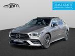 Mercedes-Benz CLA 250 e AMG Line Open dak - elektr stoelen m, Auto's, CLA, Stof, Gebruikt, Zwart