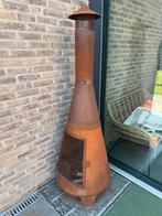 Tuinkachel in cortenstaal, Ophalen, Zo goed als nieuw