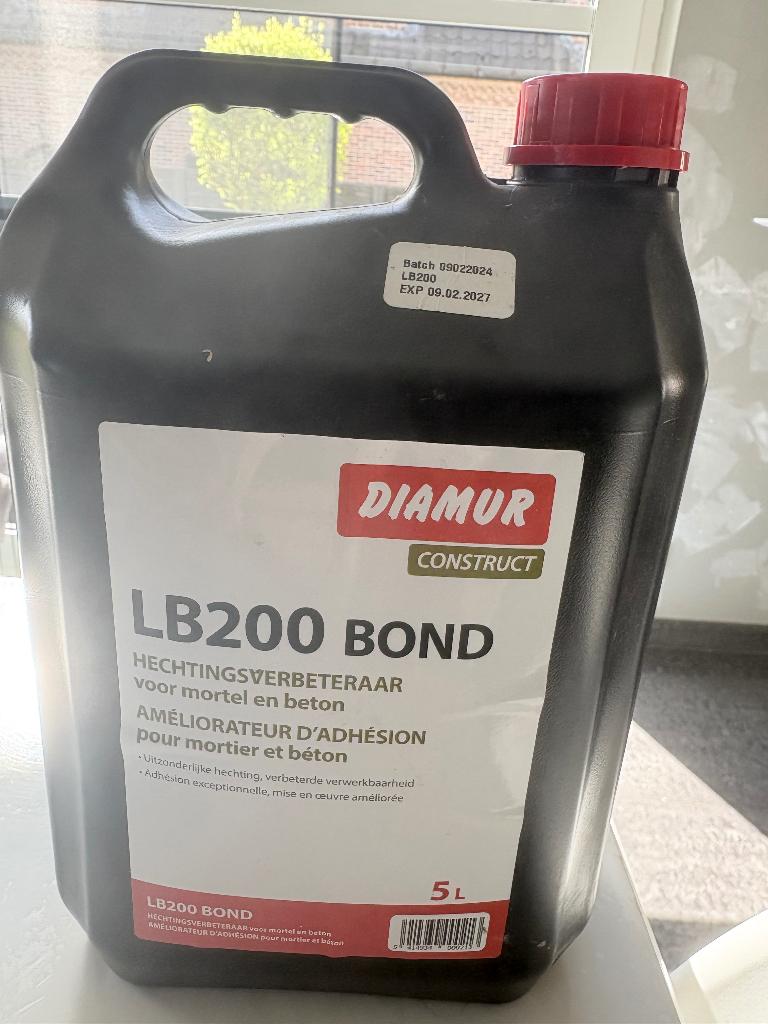 LB200 bond mortel beton, Ophalen