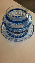 Vaas + onderschaal, Antiek en Kunst, Antiek | Glaswerk en Kristal, Ophalen