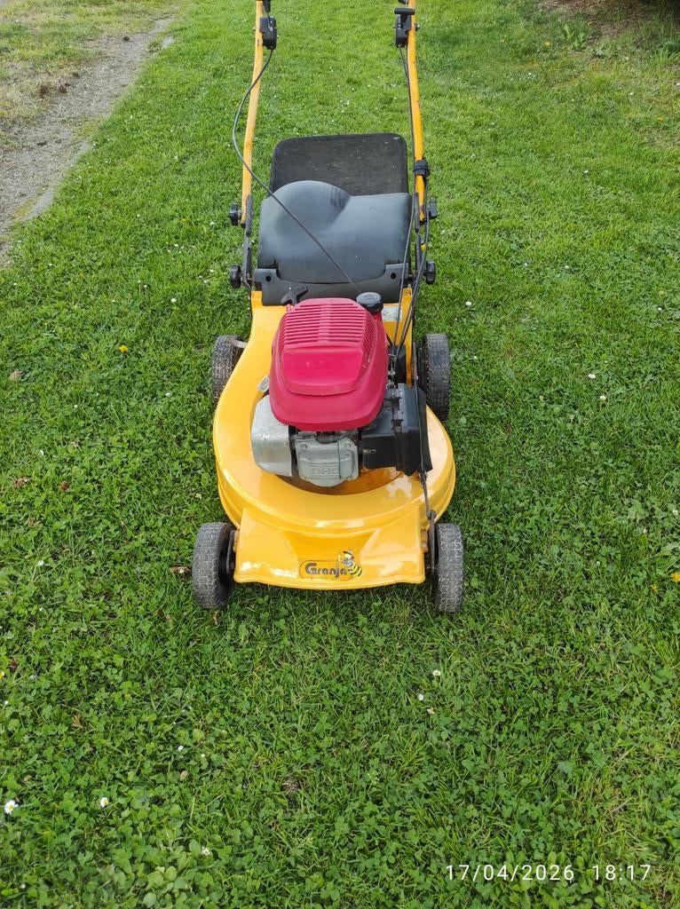 Tondeuse autotractée granja, Enlèvement