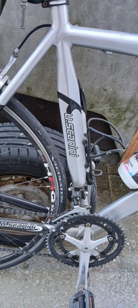 Koersfiets u.scanini, Fietsen en Brommers, Ophalen