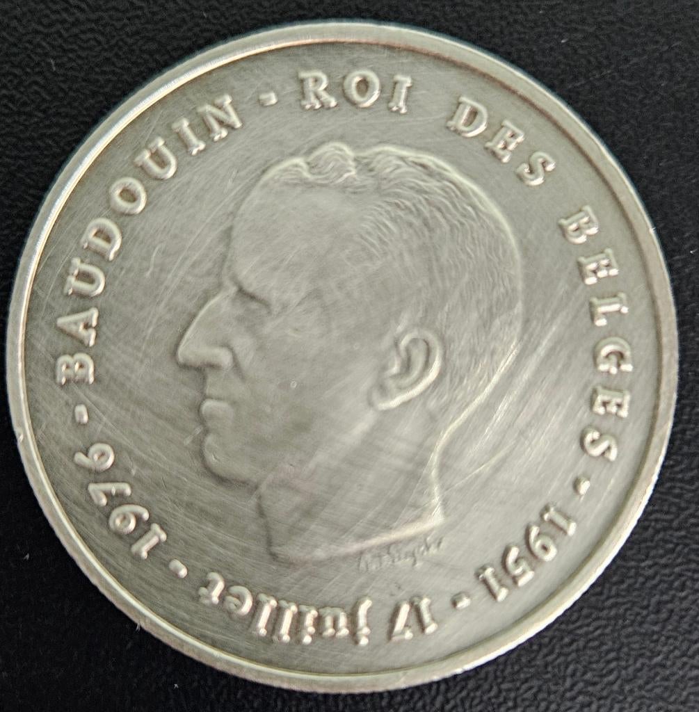 ziveren herdenkingsmunt koning Boudewijn, Enlèvement