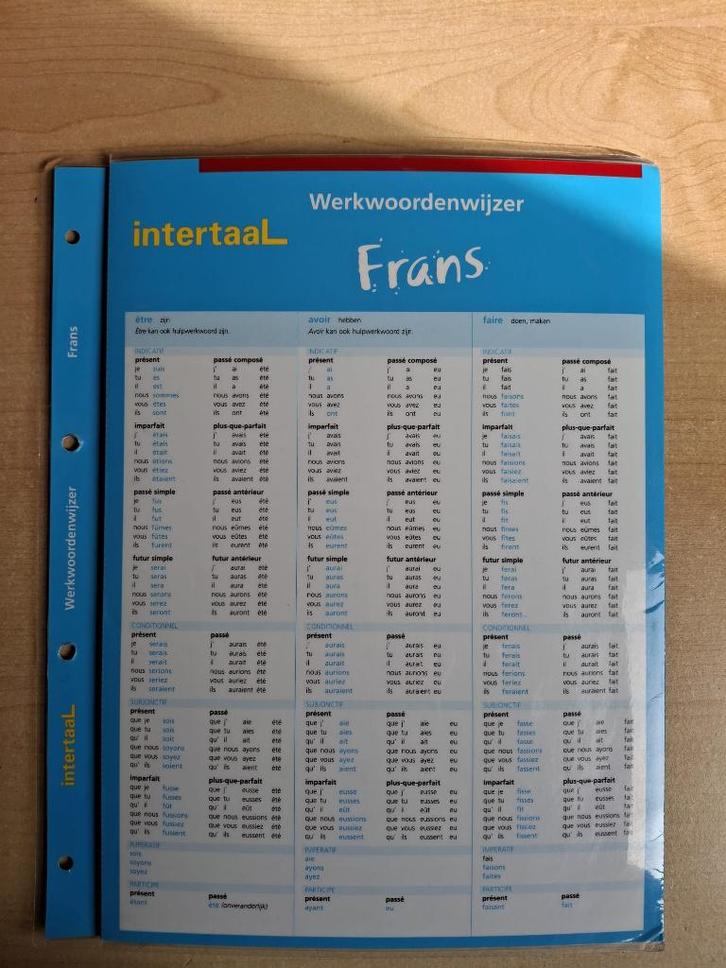 Studieboek : Werkwoordenwijzer Frans, Boeken, Studieboeken en Cursussen, Zo goed als nieuw, Ophalen of Verzenden