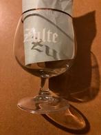 6 NIEUWE ZULTE GLAZEN BROUWERIJ ANGLO-BELGE OUD BRUIN, Verzamelen, Ophalen of Verzenden, Nieuw, Bierglas