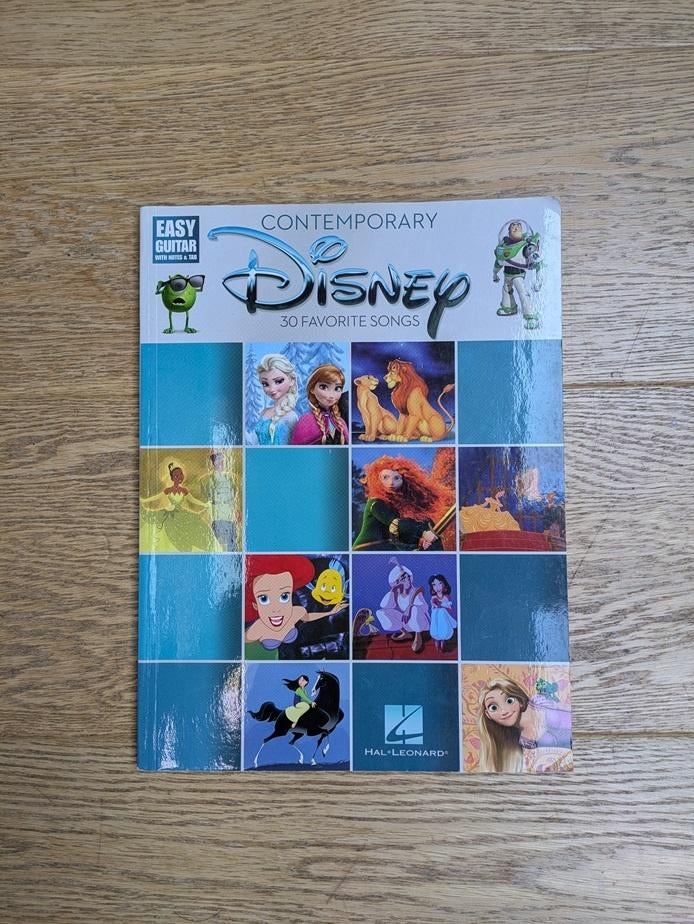 Hal Leonard Contemporary Disney - Easy Guitar with Tab, Ophalen, Gebruikt