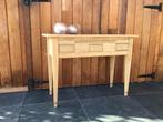 massief eiken charmante sidetable, Huis en Inrichting, Ophalen, 50 tot 100 cm, Eikenhout, Nieuw