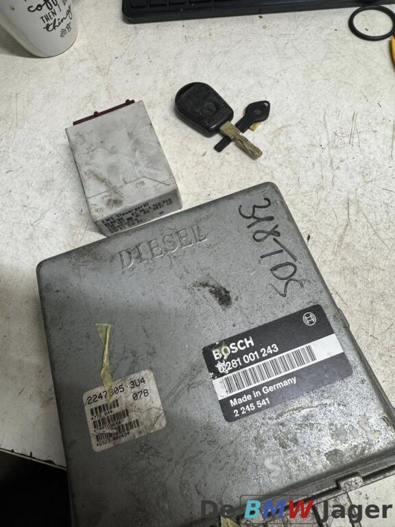 DDE module + EWS + sleutel m41 BMW3-serie E36 318tds 2246061, Auto-onderdelen, Elektronica en Kabels, Gebruikt, Ophalen of Verzenden