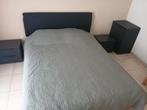 Bed 160 x2000 met leeslampjes en 2 nachtkastjes, Huis en Inrichting, Ophalen