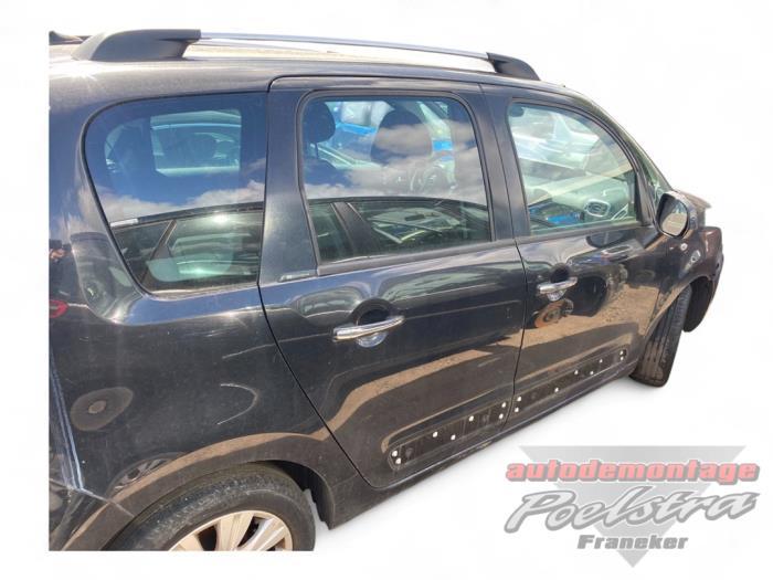 Portière 4portes arrière droite d'un Citroen C3 Picasso (E, -, 3 mois de garantie, Utilisé, Porte