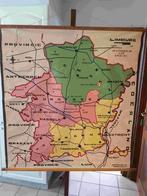 Limburg Schoolkaart Klas Maas Hasselt Bree Tongeren Demer, Antiek en Kunst, Antiek | Schoolplaten, Verzenden, Aardrijkskunde