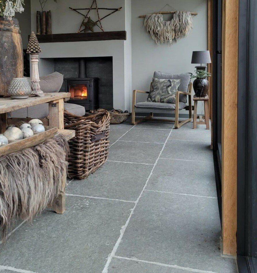 TIJDELIJK AFGEPRIJSD! BOURGONDISCHE DALLEN, CATHEDRAAL GREY, Ophalen, Nieuw, Kalksteen