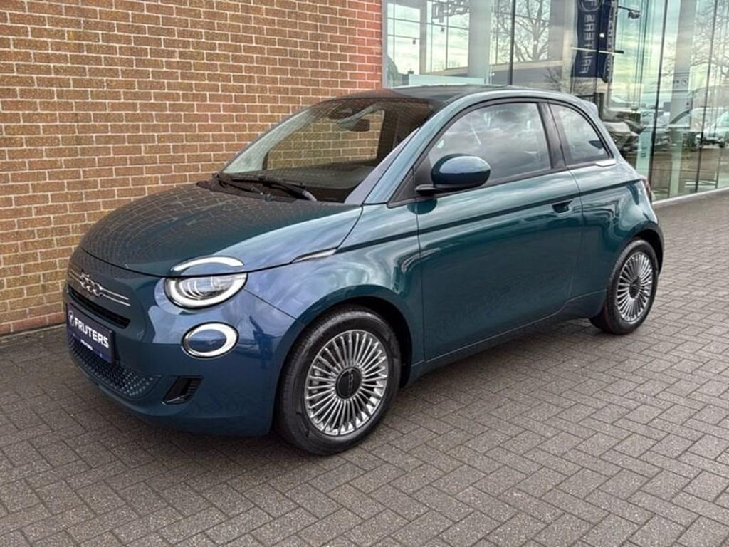 Fiat 500 (Nieuw) MHEV Torino, 4 zetels, Blauw, 48 kW, 65 pk