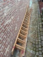 Mooie houten ladder 3 x 4 meter!, Ophalen, Zo goed als nieuw, Ladder