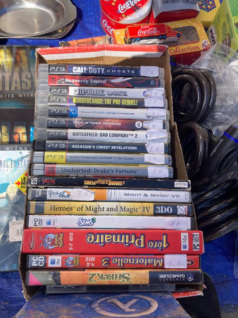 Jeux ps3, Enlèvement ou Envoi