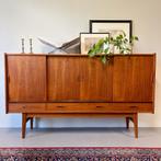 Vintage highboard, buffetkast, Deens #2, Huis en Inrichting, Ophalen of Verzenden, Gebruikt