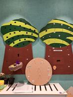 houten tuutjes boom, Ophalen, Gebruikt, Wanddecoratie