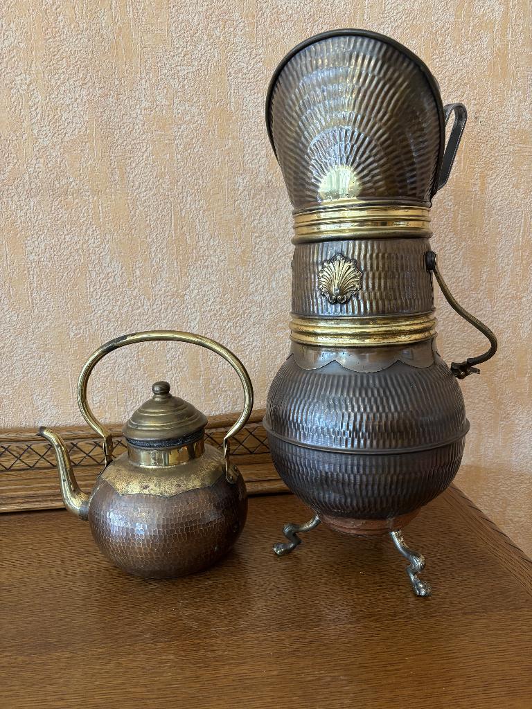 Antieke koperen ketels, Antiquités & Art, Antiquités | Bronze & Cuivre, Enlèvement