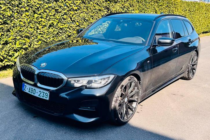 Bmw 3.18d M-Pack binnen buiten! Autom/2021/garantie!, Auto's, BMW, Bedrijf, 3 Reeks, ABS, Diesel, Euro 6, Break, 5 deurs, Automaat