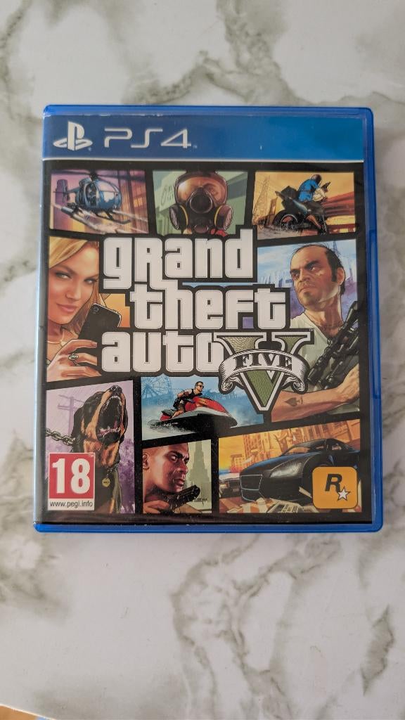 GTA 5 POUR PS4, Consoles de jeu & Jeux vidéo, Jeux | Sony PlayStation 4, Online, Enlèvement ou Envoi, À partir de 12 ans, Comme neuf