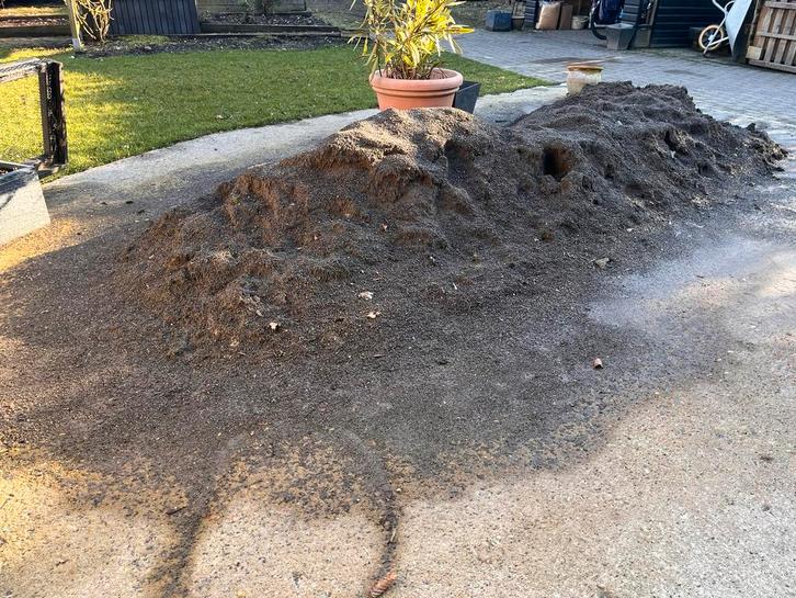 Split - GRATIS, Tuin en Terras, Zand, Gebruikt, Ophalen