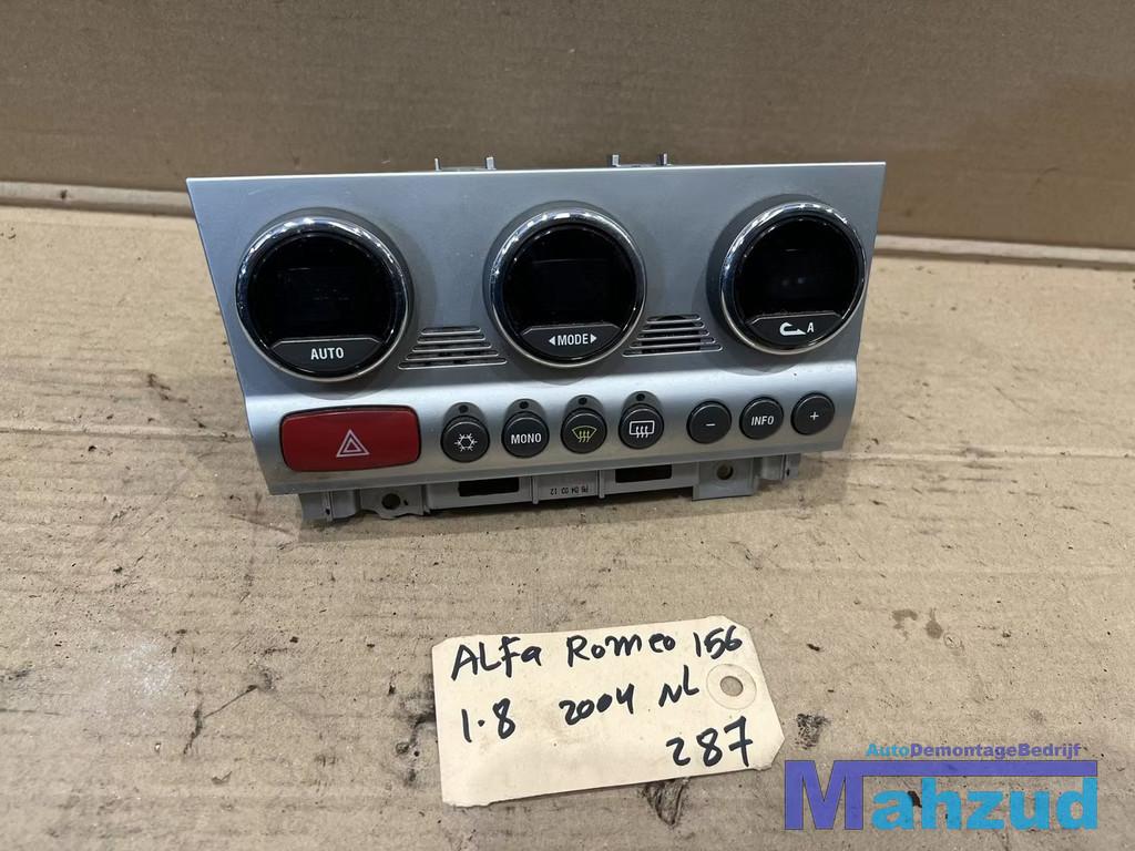 ALFA ROMEO 156 Kachel bedieningspaneel 1997-2005, Gebruikt, Dpofca@stellantis.com, Stellantis Europe S.p.A., Alfa Romeo