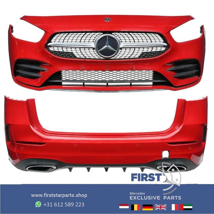 W247 BUMPER SET Mercedes B KLASSE AMG PAKKET VOORBUMPER + AC, Autos : Pièces & Accessoires, Carrosserie & Tôlerie, Pare-chocs